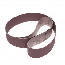 3M 25840 Cloth Belt 341D, 2" x 132" 80 X-Weight, Cloth Backing, Aluminum Oxide Abrasive Grit, 2" Width, 132" Length, (Pack of 50)