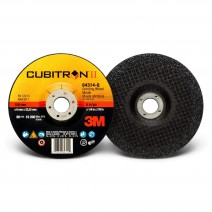3M Cubitron II Depressed Center Grinding Wheel T27, (64314-Q), 6" x 1/4" x 7/8