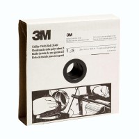 3M Utility Cloth Roll 314D, Aluminum Oxide, 1-1/2" Width x 20 yds Length, P150 Grit, Maroon (Pack of 1)