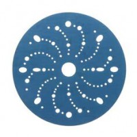 3M™ Hookit™ Blue Abrasive Disc 321U Multi-hole, 36182, 6 in, 500 grade, 50 discs per carton, 4 cartons per case