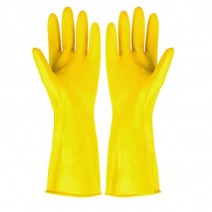 MNU Heavy Duty Re Usable Multi Purpose, Kitchen, Dishwashing, Gardening, Celaning, Farming, Chemical handling Rubber Hand Gloves Size 16" (14, 2) MNU Heavy Duty Re Usable Multi Purpose, Kitchen, Dishwashing, Gardening, Celaning, Farming, Chemical handling Rubber Hand Gloves Size 16" (14, 2)