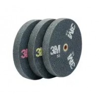 Scotch-Brite™ HP Wheel, 8S-FN, 8 in x 1 in x 3/4 in, 24/Case