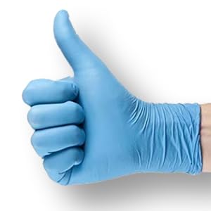 COWOX-Surgicals-Nitrile-Gloves-Disposable-Powder-Free-Examination-Blue-Hand-Glov