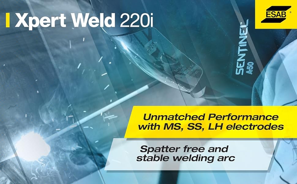 ESAB-Xpert-Weld-220i-inverter-IGBT-single-phase-heavy-duty-portable-220Amp-weldi