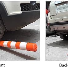Flexible-Spring-Parking-Post-Barrier-High-Grade-Polyurethane-Material-With-3-Whi
