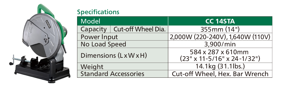 HIKOKI-CC14STAS9Z-Elbow-Handle-Heavy-Duty-Corded-Cut-Off-Machine-14-Chop-Saw-200