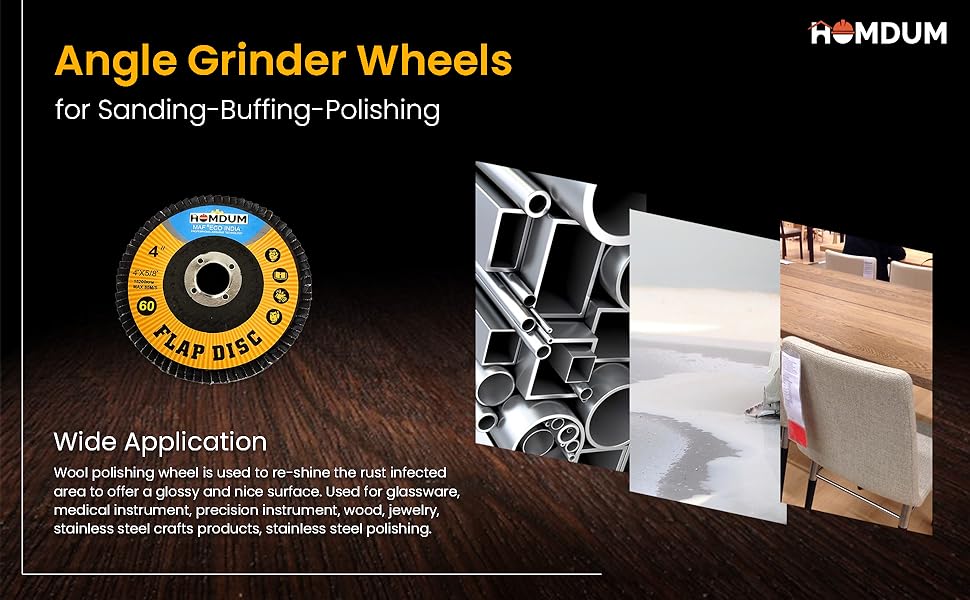 Homdum-MAF-Flap-Fiber-Felt-3pc-Disc-Pads-Angle-Grinder-Wheels-for-Sanding-Buffin