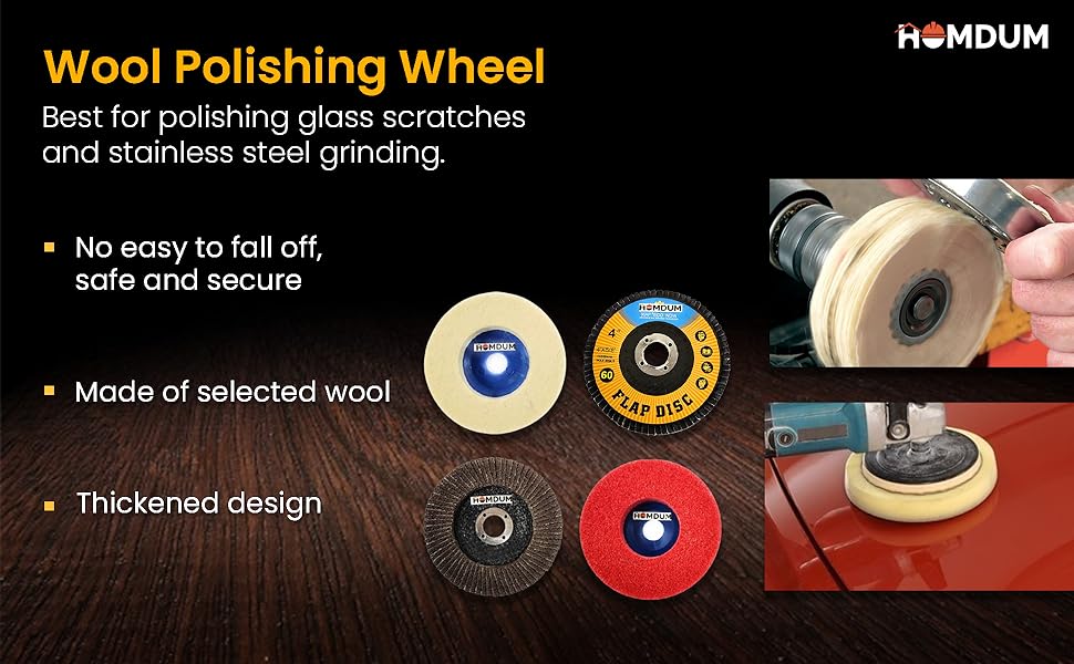 Homdum-MAF-Flap-Fiber-Felt-3pc-Disc-Pads-Angle-Grinder-Wheels-for-Sanding-Buffin