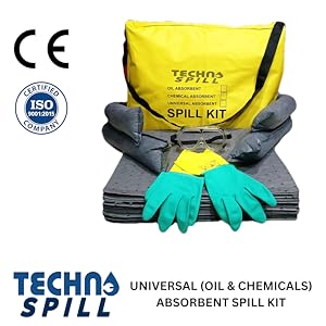 TECHNOSPILL-Spill-Kit-15-Liter-for-Universal-Both-Chemical-And-Oil-B0BRVLTYZZ