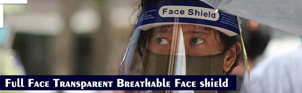 Xtore-Full-Face-Transparent-Breathable-Face-shield-Pack-of-6-B089T7BB5K