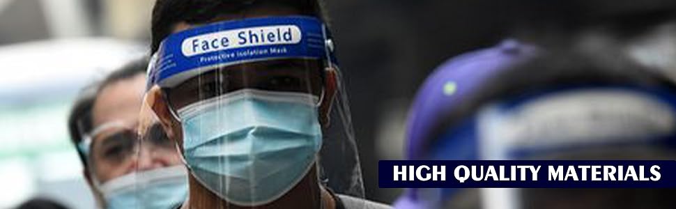 Xtore-Full-Face-Transparent-Breathable-Face-shield-Pack-of-6-B089T7BB5K