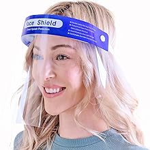 Xtore-Full-Face-Transparent-Breathable-Face-shield-Pack-of-6-B089T7BB5K